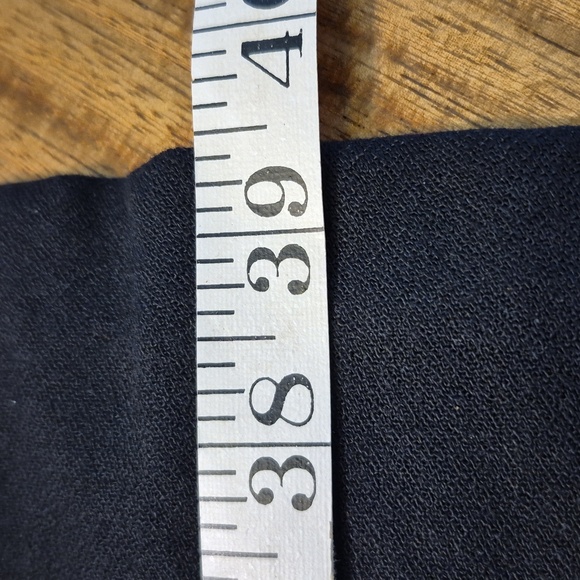 KATIE MFG:Vntg Black dress With Pearl Buttons. A Line Skirt.(1852A) Sz 10. USA - Picture 9 of 11